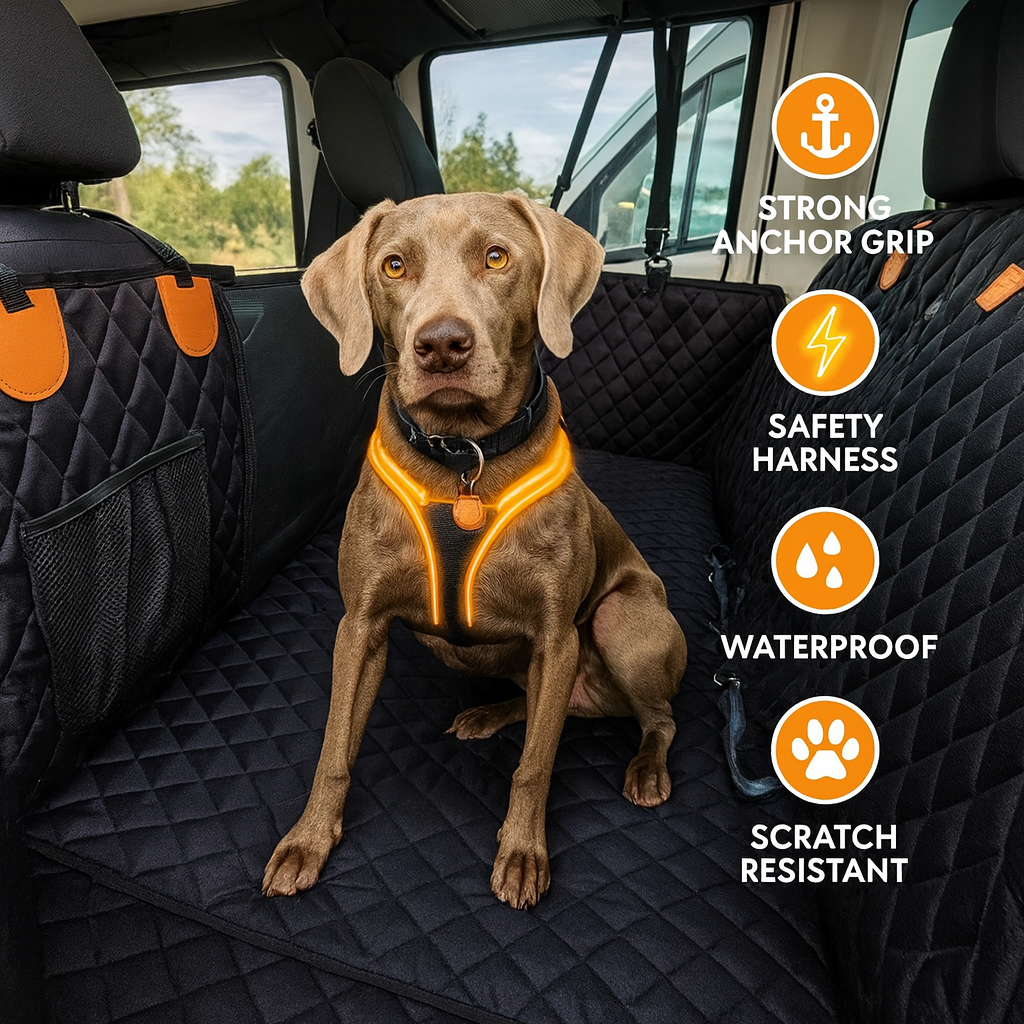 Livaussies⢠Heavy-Duty Back Seat Cover