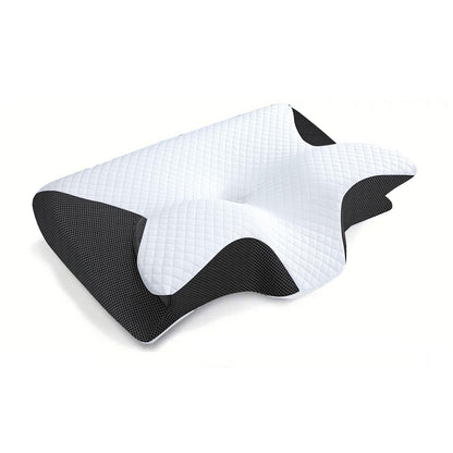 Memory Foam Cervical Pillow 2 in 1 Ergonomic Contour Orthopedic Pillow for Neck Pain