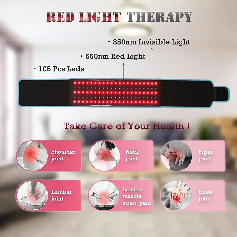 Slimming Red Light Belt – Burn Fat While You Relax
