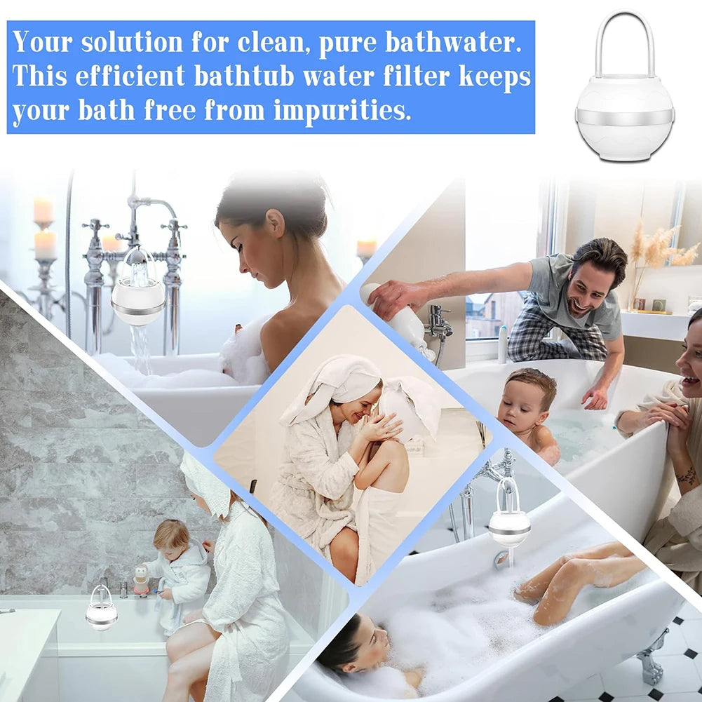 Water Softening Filter for Bathtub Use - 50% Off