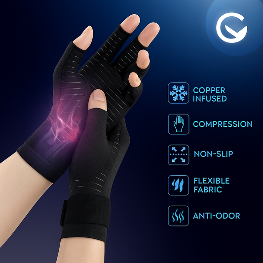 GloveCure™ - Copper Arthritis Compression Gloves