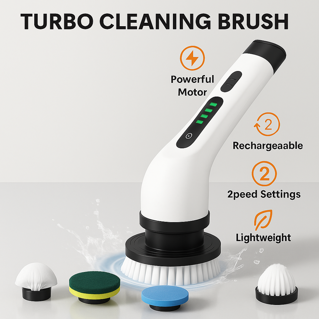 TurboClean 9-in-1 Spin Scrubber 50% OFF