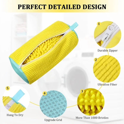 Padded Net Laundry Shoe Protector Bag for Washing