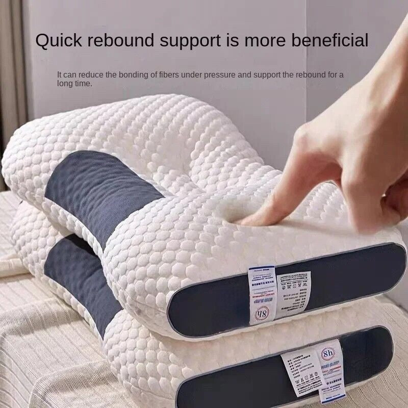 Australian Made Adjustable Orthopedic Contour Pillow – Neck & Back Support