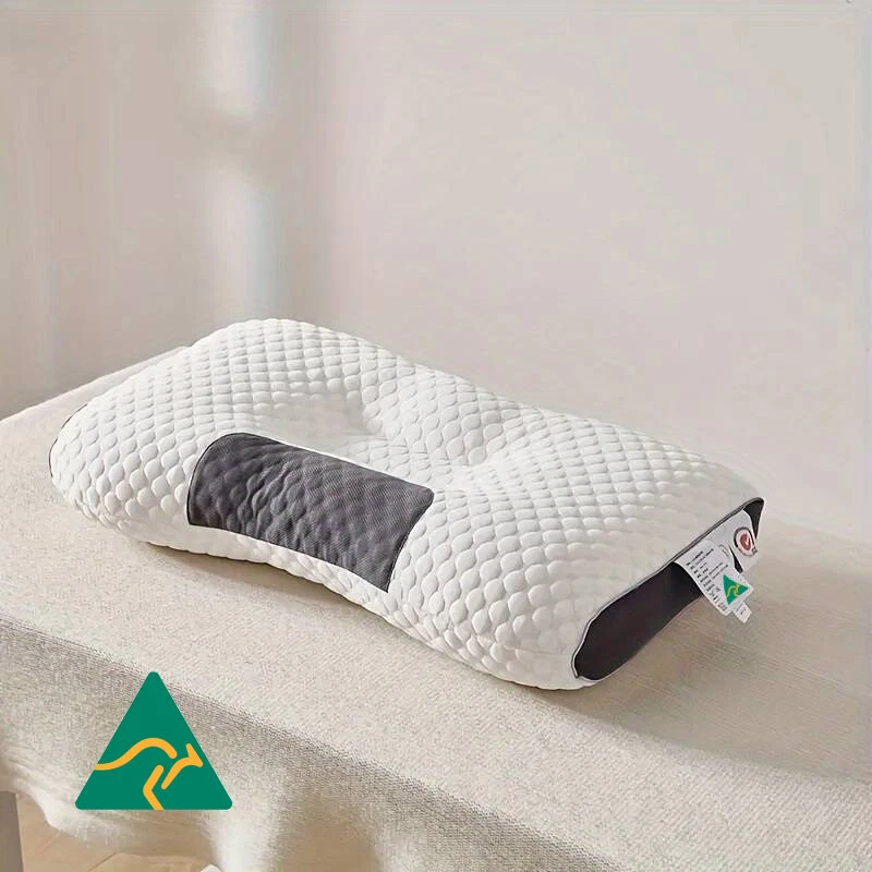 Australian Made Adjustable Orthopedic Contour Pillow – Neck & Back Support
