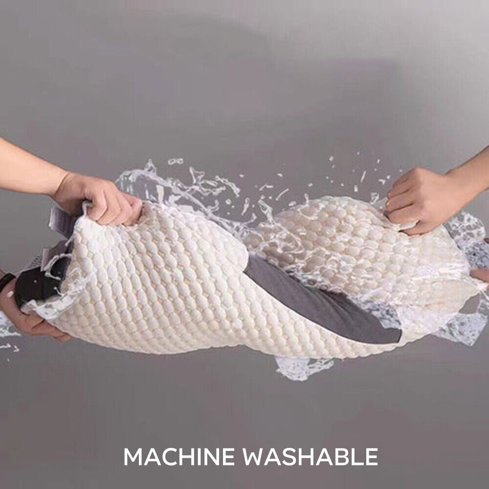 Australian Made Adjustable Orthopedic Contour Pillow – Neck & Back Support