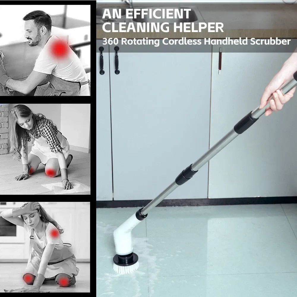 TurboClean 9-in-1 Spin Scrubber 50% OFF