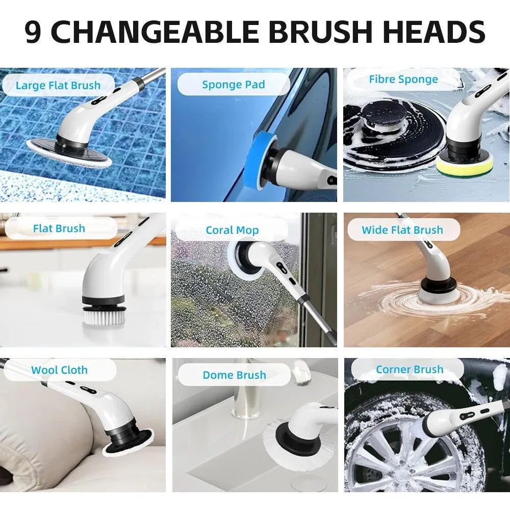 TurboClean 9-in-1 Spin Scrubber 50% OFF